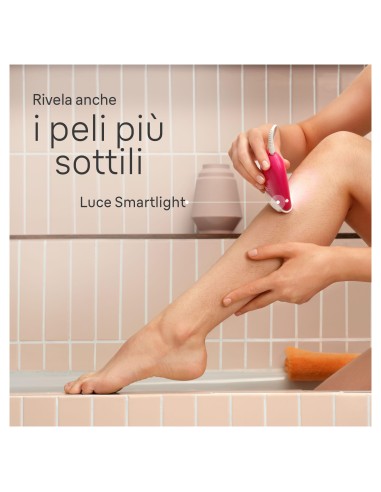 EPILATORI E DEPILATORI: vendita online BRAUN SE3000 EPILATORE SILKEPIL A RETE BIANCO/VIOLA in offerta