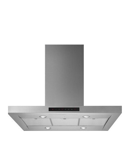 SMEG KICTIS90BL CAPPA A+ 90CM INOX SATINATO DECORATIVA ISOLA 3VEL.