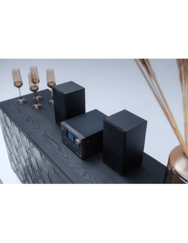 KENWOOD M725DAB-B HIFI MICRO DAB/CD/MP3/USB/AUX 2X25W BT 2,8" NERO