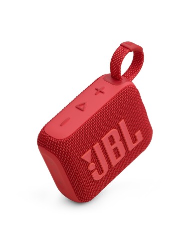 JBL GO 4 ROSSO SPEAKER BLUETOOTH 5.2 IP67 AURACAST 7 ORE AUTONOMIA