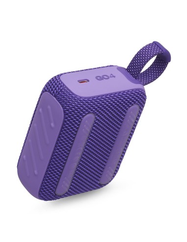 JBL GO 4 VIOLA SPEAKER BLUETOOTH 5.2 IP67 AURACAST 7 ORE AUTONOMIA