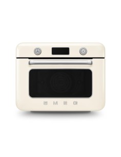 SMEG COF01CREU FORNO COMBINATO A VAPORE 30 LT 10F GRILL PANNA