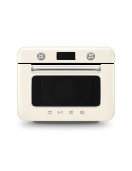 SMEG COF01CREU FORNO COMBINATO A VAPORE 30 LT 10F GRILL PANNA