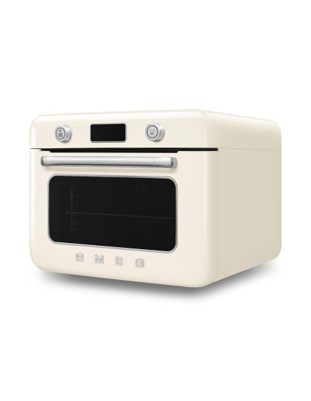 SMEG COF01CREU FORNO COMBINATO A VAPORE 30 LT 10F GRILL PANNA