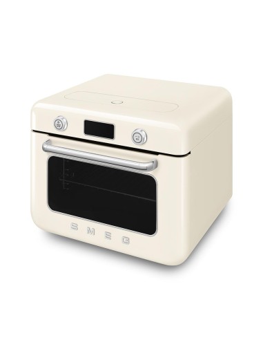SMEG COF01CREU FORNO COMBINATO A VAPORE 30 LT 10F GRILL PANNA
