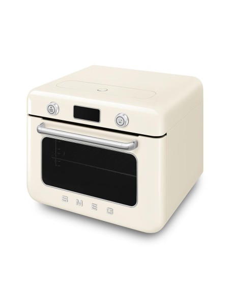 SMEG COF01CREU FORNO COMBINATO A VAPORE 30 LT 10F GRILL PANNA