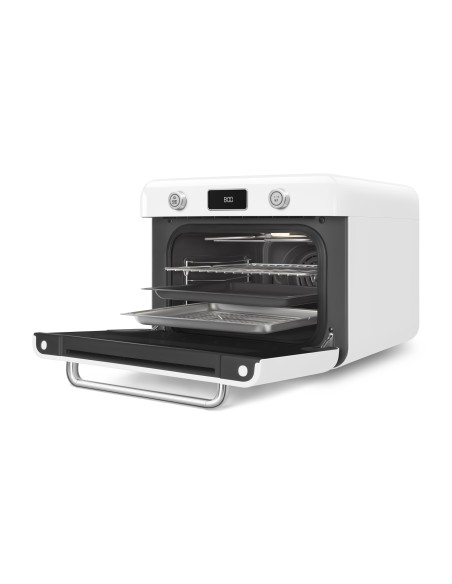 SMEG COF01WHEU FORNO COMBINATO A VAPORE 30 LT 10F GRILL BIANCO