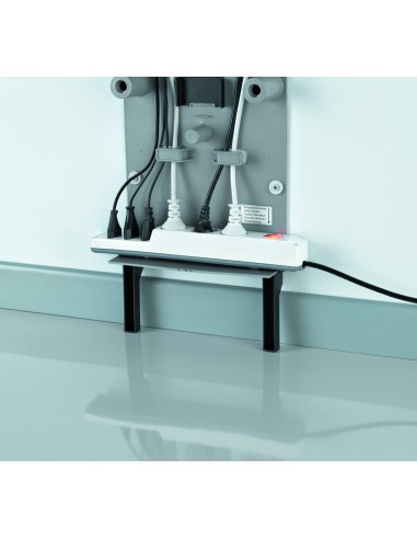 MELICONI GHOST DESIGN 2500 BIANCO OPACO ROTATION PARETE ATTREZZATA