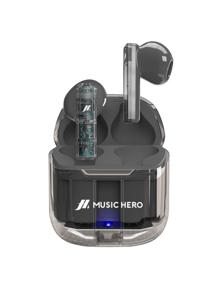 SBS MHTWSICYBTK AURICOLARI BT TWS TRASPARENTE/NERO