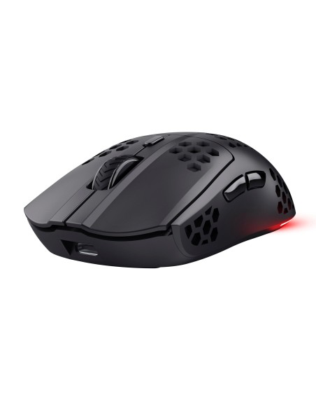 TRUST 25307 GXT 929 HELOX WIRELESS GAMING MOUSE 6400DPI 6 TASTI NERO