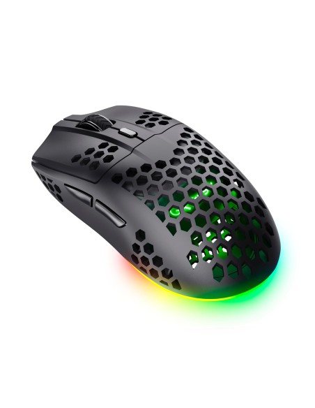 TRUST 25307 GXT 929 HELOX WIRELESS GAMING MOUSE 6400DPI 6 TASTI NERO