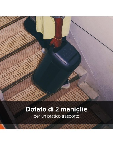 SONY SRSXV500B DIFFUSORE BT 2 VIE AMPLIFICATO USB-IN IPX4 25 ORE AUTON