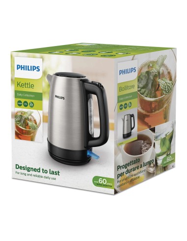 PHILIPS HD9350/90 BOLLITORE 2200W  0,75LT ACCIAIO INOX