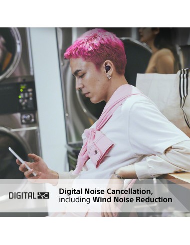 SONY WF-C700NB AURICOLARI BLUETOOTH TWS NERO IPX4 CANCELL.RUMORE