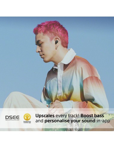 SONY WF-C700NB AURICOLARI BLUETOOTH TWS NERO IPX4 CANCELL.RUMORE