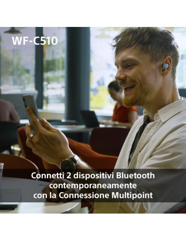 SONY WF-C510B NERO AURICOLARI BLUETOOTH IPX4