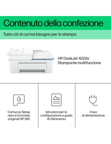 HP 4222E STAMPANTE DESKJET AIO 3IN1ADF WIFI