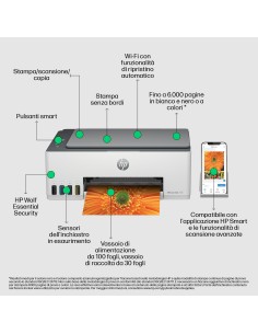 HP SMART TANK 5105 STAMPANTE       AIO 3IN1 WIFI/BIANCA 2