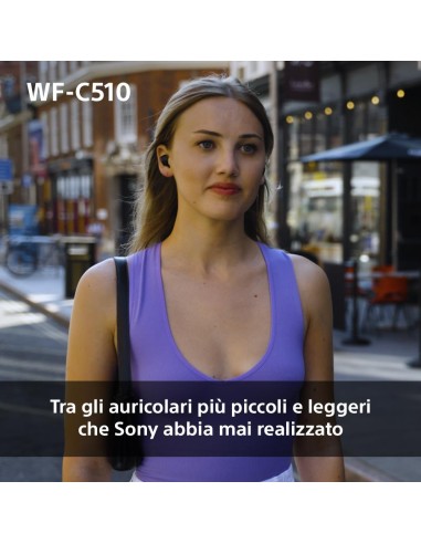 SONY WF-C510L BLU AURICOLARI BLUETOOTH IPX4
