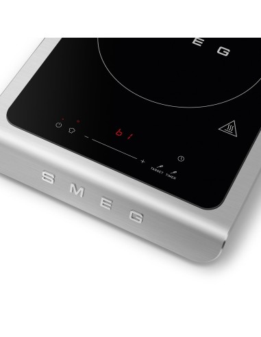 SMEG PIC01BLMEU PIANO COTTURA INDUZIONE PORTATILE NERO OPACO