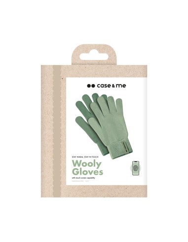 SBS CMWINTER24GL22GN GUANTI CAPACITIVI TOUCH TAGLIA UNICA VERDE