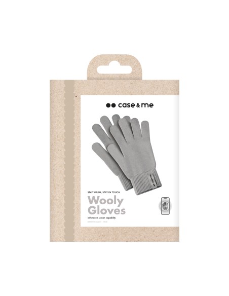 SBS CMWINTER24GL22GY GUANTI CAPACITIVI TOUCH TAGLIA UNICA GRIGIO