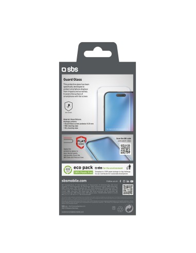 SBS TESCRGLIP1667 IPHONE 16 PLUS VETRO TEMPERATO