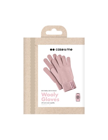 SBS CMWINTER24GL22P GUANTI CAPACITIVI TOUCH TAGLIA UNICA ROSA