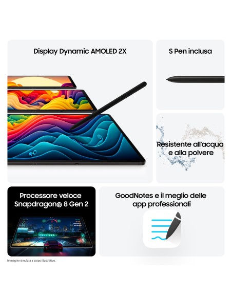 SAMSUNG SM-X920NZA TABLET S10 ULTRA 14,6" AMOLED 120HZ 12/256GB WIFI