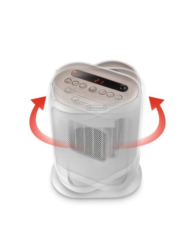 DE_LONGHI HFXR40T20.WB TERMOV. 2000W DISPLAY TELECOMANDO 2LIV. POTENZA