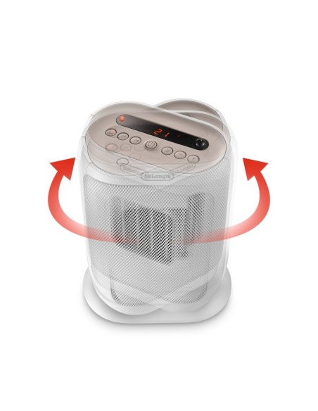 DE_LONGHI HFXR40T20.WB TERMOV. 2000W DISPLAY TELECOMANDO 2LIV. POTENZA