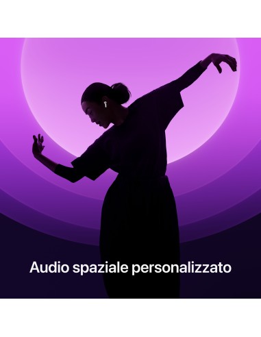 APPLE MXP63ZM/A AIRPODS 4 AURICOLARI WIRELESS CUSTODIA USB-C