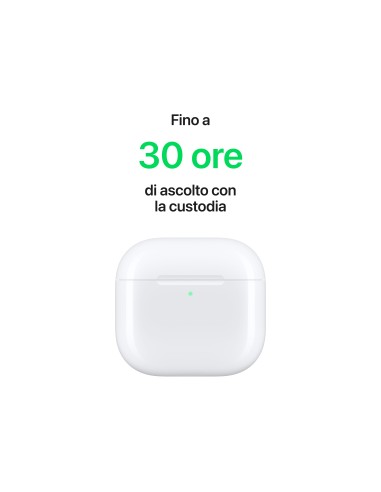 APPLE MXP93ZM/A AIRPODS 4 ANC AURICOLARI WIRELESS CUSTODIA WIREL/USB-C
