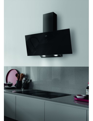 FRANKE FVT905BKA CAPPA A 90CM VERTIS TOUCH CONTROL FILTRI ALLUMINIO