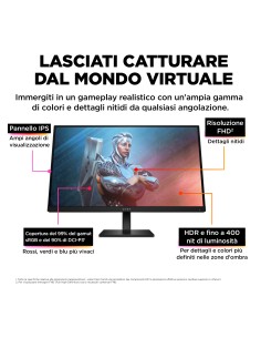 HP MONITOR OMEN27 LED 27" FHD      GAMING 2