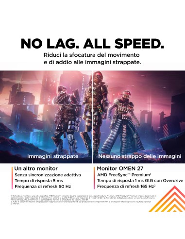 HP MONITOR OMEN27 LED 27" FHD      GAMING