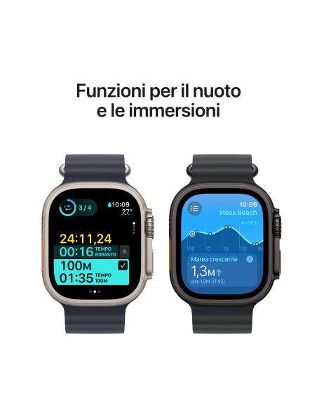 APPLE WATCH ULTRA 2 GPS+CELL. 49MM NATUR. TITAN. ALPINE LOOP MEDIUM