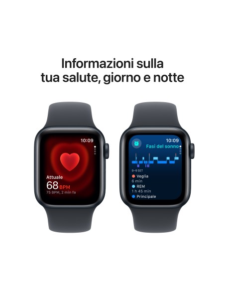 APPLE WATCH SE GPS 40MM MIDNIGHT   ALUM. MIDNIGHT SPORT BAND M/L