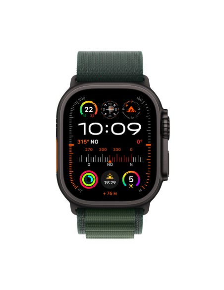 APPLE WATCH ULTRA 2 GPS+CELL. 49MM BLACK TITAN. DARK GR.ALP.LOOP LARGE