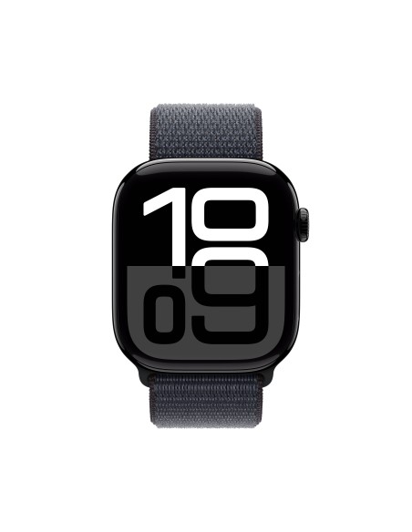 APPLE WATCH SERIES 10 GPS 46MM JET BLACK ALUM. INK SPORT LOOP