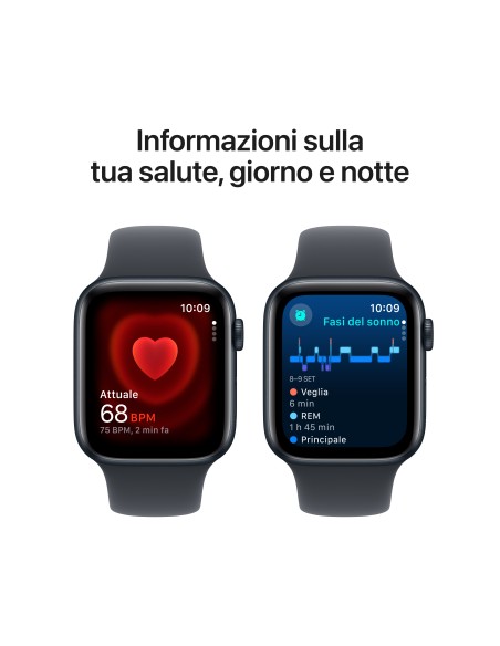 APPLE WATCH SE GPS 44MM MIDNIGHT   ALUM. MIDNIGHT SPORT BAND M/L