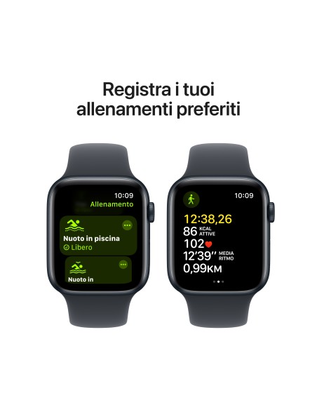 APPLE WATCH SE GPS 44MM MIDNIGHT   ALUM. MIDNIGHT SPORT BAND M/L