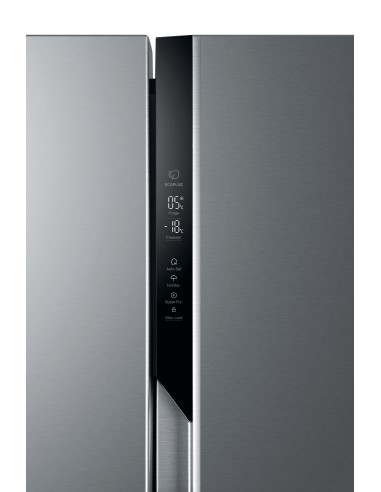 HAIER HSR3918ENPG FRIGO SBS E 528LT NF INOX H177,5 L90,8 P64,7 T.LED