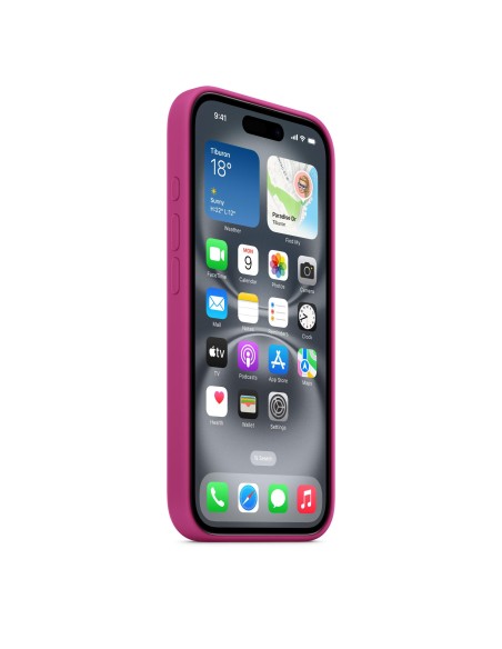 APPLE MYY53ZM/A IPHONE 16 SILICONE CASE MAGSAFE FUCHSIA