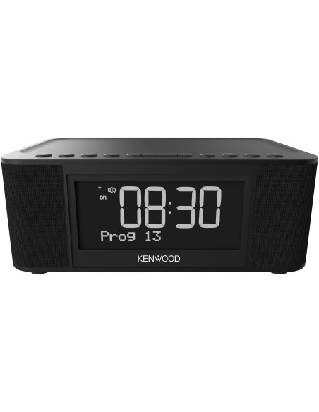 KENWOOD CR-ST40DAB-B RADIOSVEGLIA DISPLAY ICONE GRANDI DAB+/FM/BT NERO