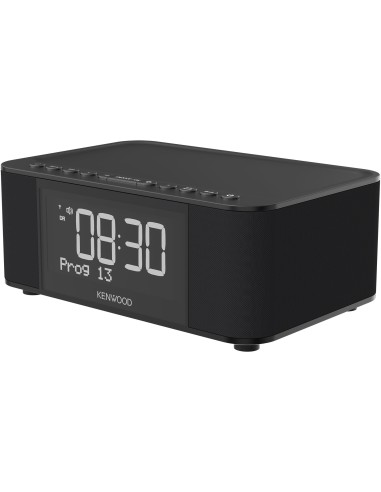 KENWOOD CR-ST40DAB-B RADIOSVEGLIA DISPLAY ICONE GRANDI DAB+/FM/BT NERO