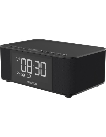 KENWOOD CR-ST40DAB-B RADIOSVEGLIA DISPLAY ICONE GRANDI DAB+/FM/BT NERO
