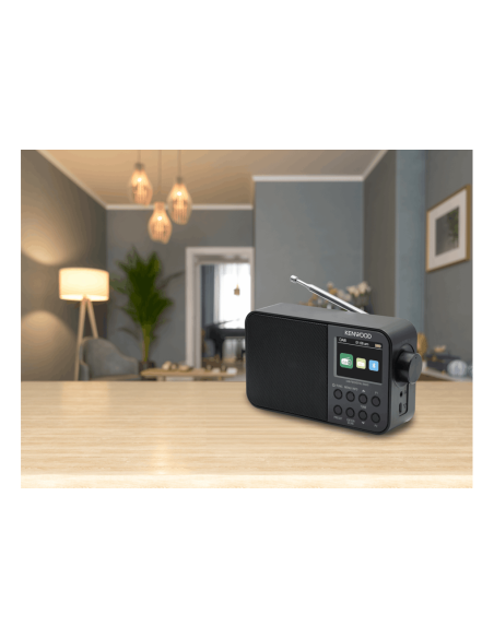 KENWOOD CR-M30DAB-B RADIOSVEGLIA DISPLAY 2,4" DAB+/FM/BT NERO
