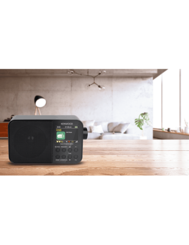 KENWOOD CR-M30DAB-B RADIOSVEGLIA DISPLAY 2,4" DAB+/FM/BT NERO