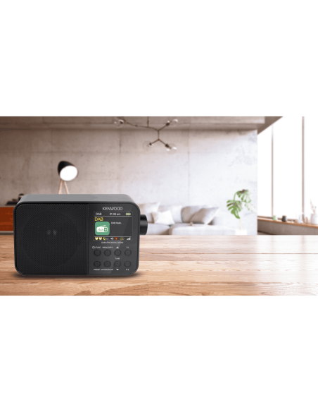 KENWOOD CR-M30DAB-B RADIOSVEGLIA DISPLAY 2,4" DAB+/FM/BT NERO